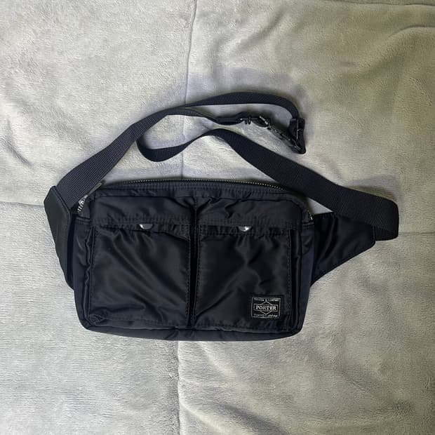 Porter 요시다 포터 탱커 웨이스트백 블랙