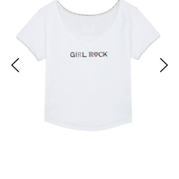 허그유어스킨 girls rock 반팔