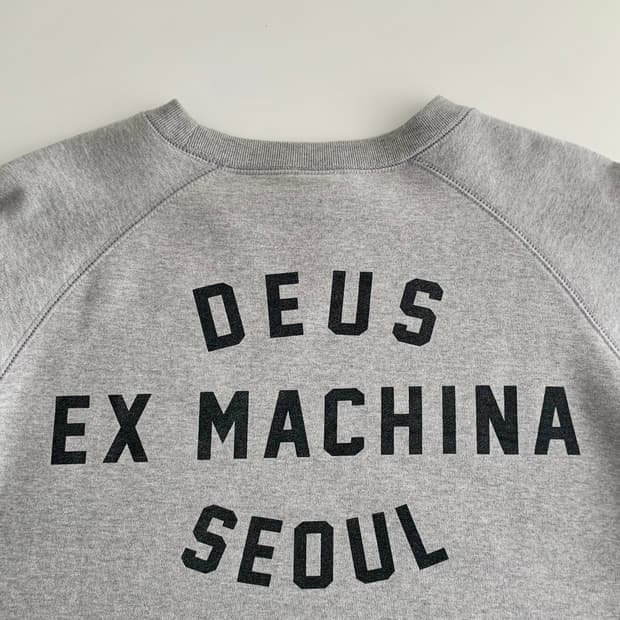 Deus 데우스 서울 어드레스 맨투맨 