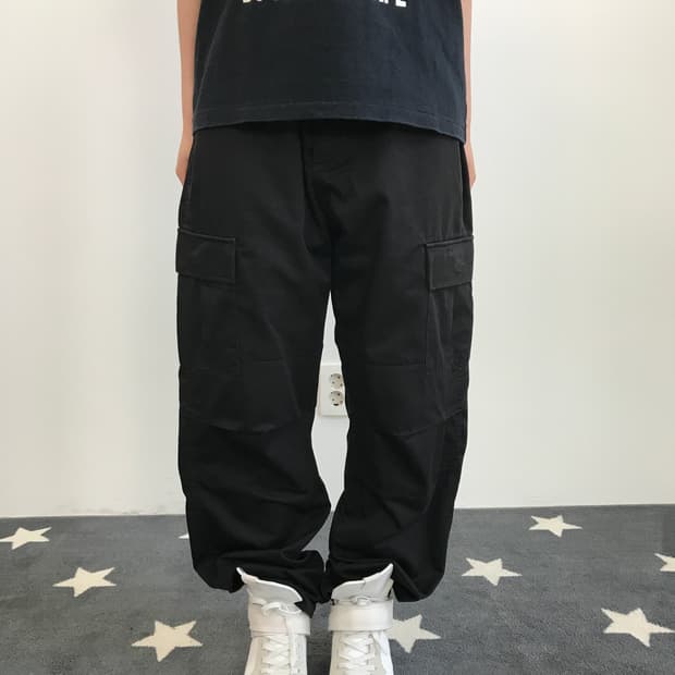 US Military Black BDU Cargo Pants