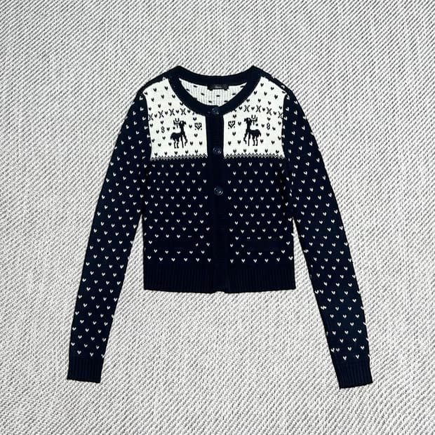 [S] Roem 로엠 우먼즈 노르딕 니트 가디건