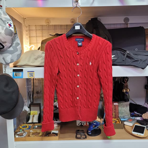 Polo 폴로 랄프로렌 케이블 꽈배기 가디건