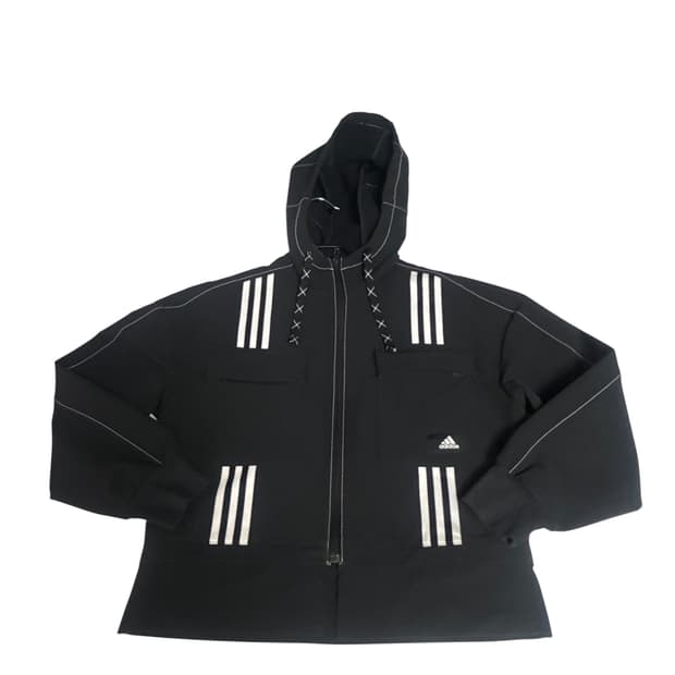 아디다스 블랙 후드 집업 🖤