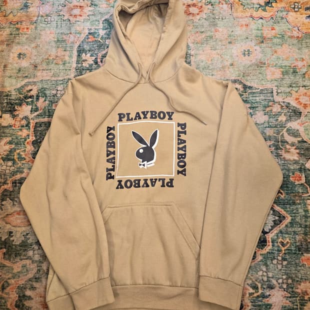 90s빈티지 플레이보이(Playboy) 후드티