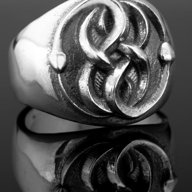 킹크로치 SERPENT RING 14호 은반지 실버925