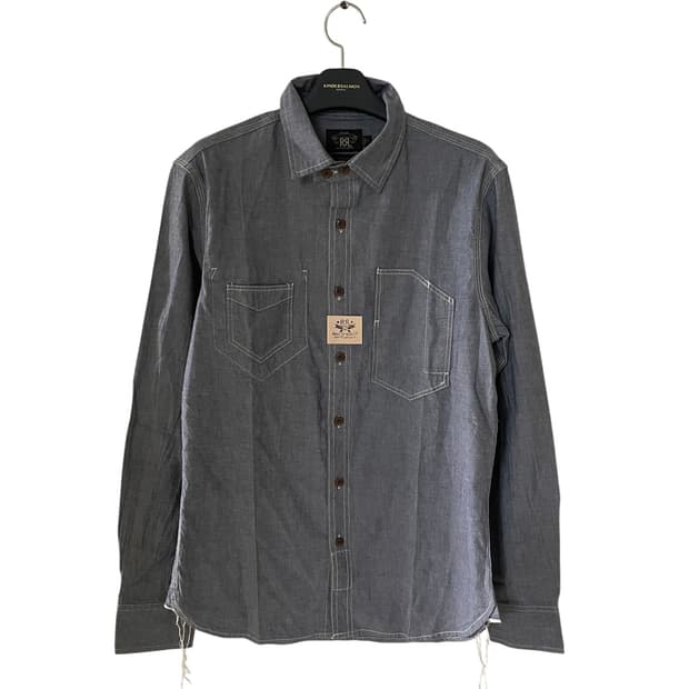 RRL 스티치 포켓 워크 셔츠