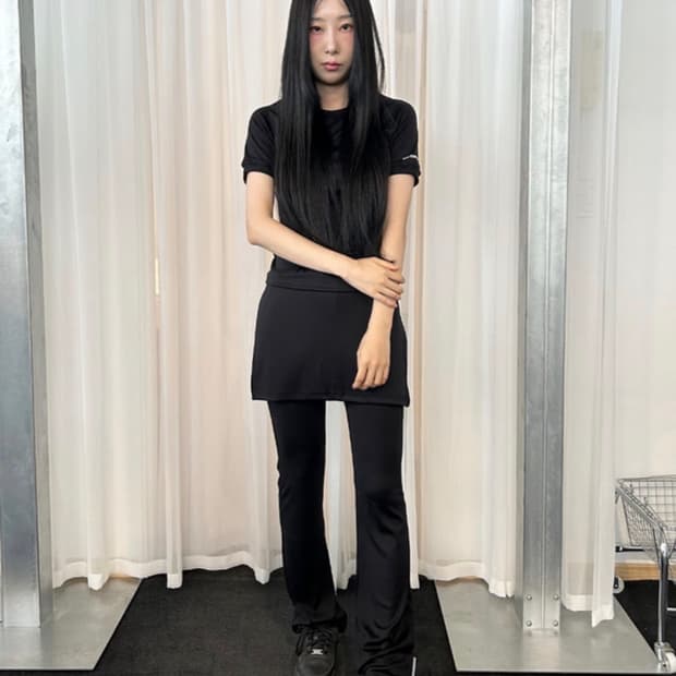 지초이 24-004 Skirt Leggings 