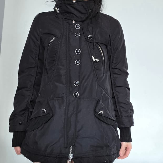 Archive black y2k jacket
