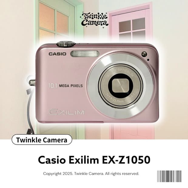 Casio Exilim ์นด์์ค ์์ฌ๋ฆผ EX-Z1050