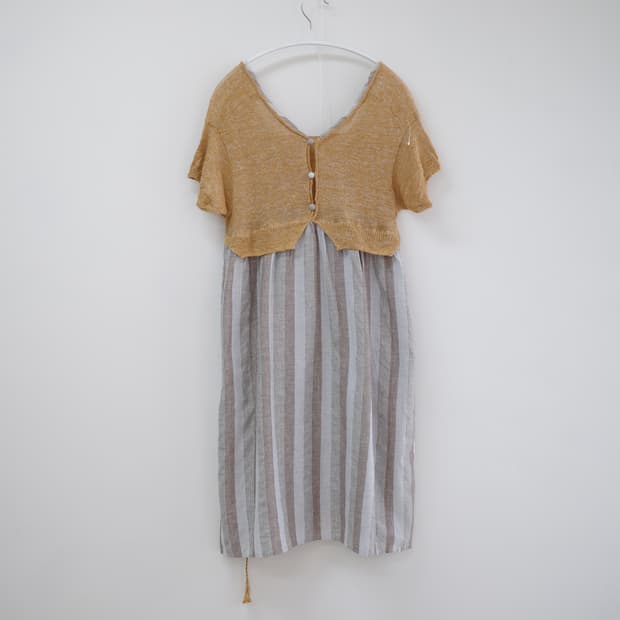 Super hakka layered one-piece