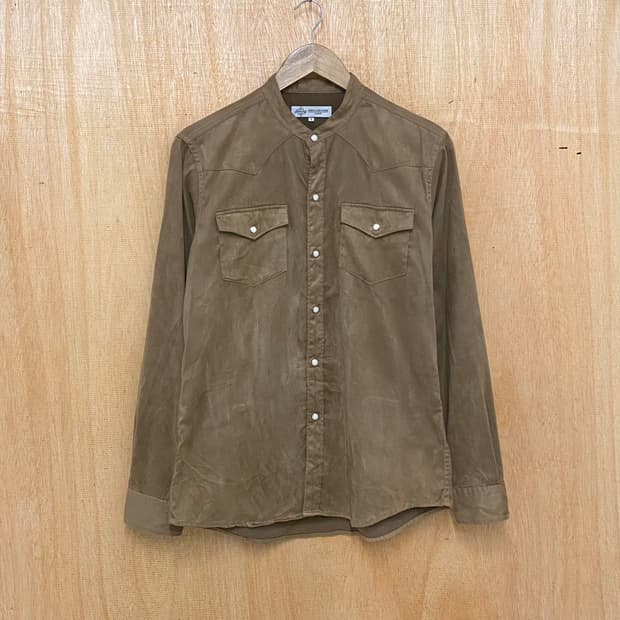 BEAMS suede western shirts 빔즈 스웨이드 웨스턴셔츠