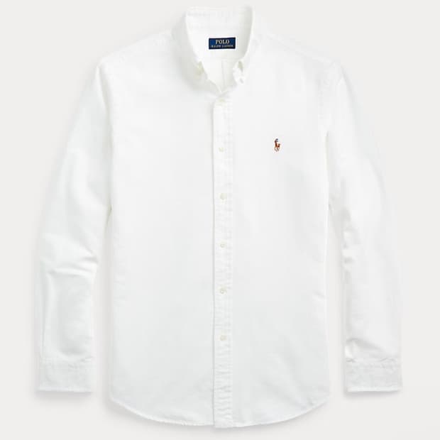 폴로 클래식핏 옥스포드 셔츠 화이트 L