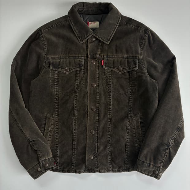 Levis  리바이스 레드탭 브라운 코듀로이 트러커 자켓
