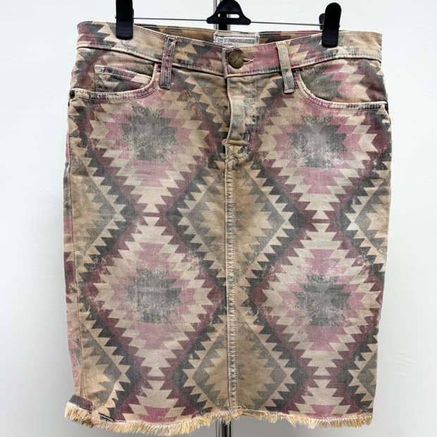 빈티지 보헤미안 스커트