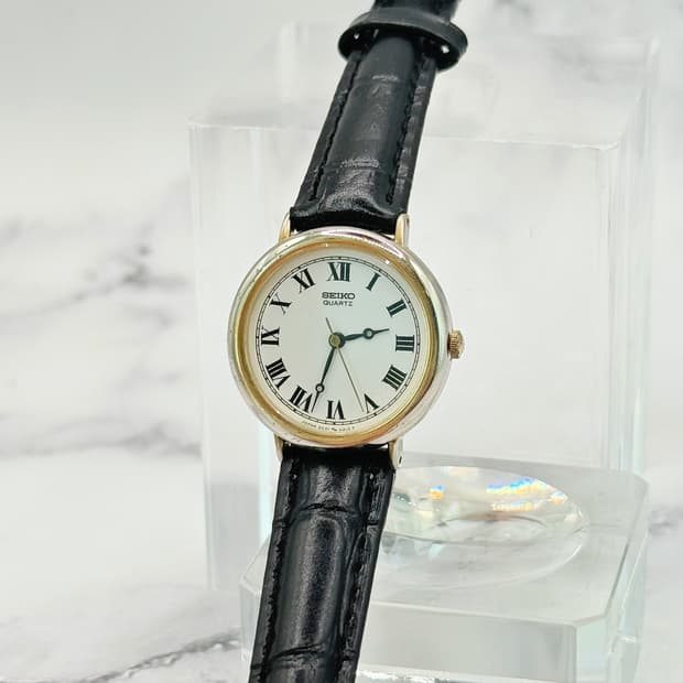 80s90s 빈티지 세이코 클래식 로만 워치