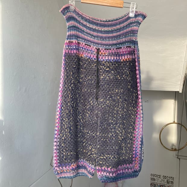 HANDMADE 니트 바지