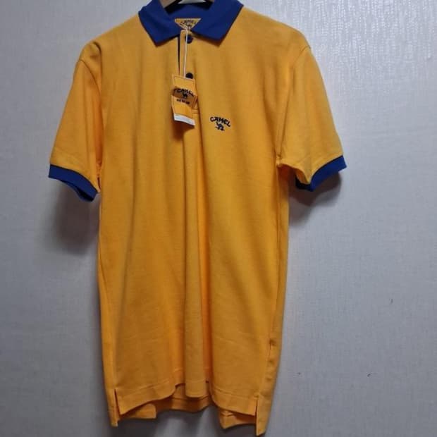 CAMEL 일본수입 카멜 반팔카라티 미착용새옷 95에서 100
일본산