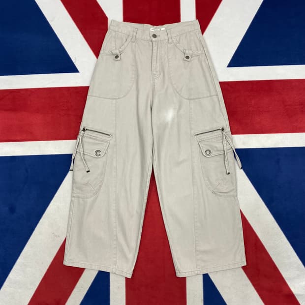 팬시클럽 크로스 포켓 카고 팬츠 1