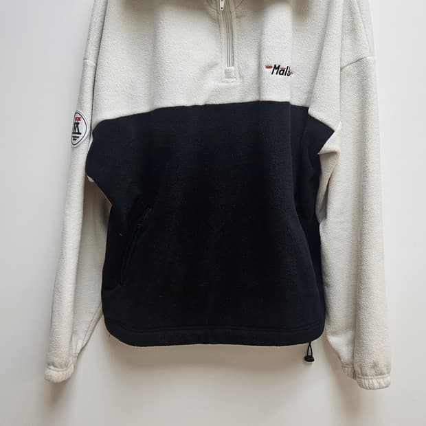 말본 플리스 반집업