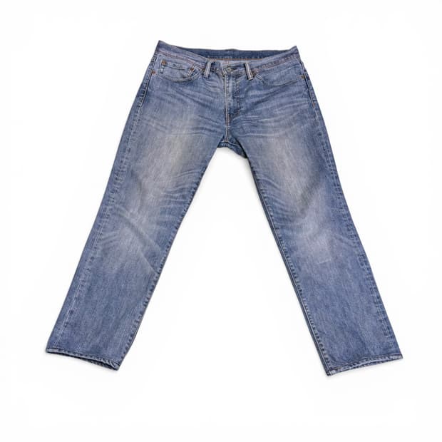 34 리바이스511 연청 워싱 데님팬츠