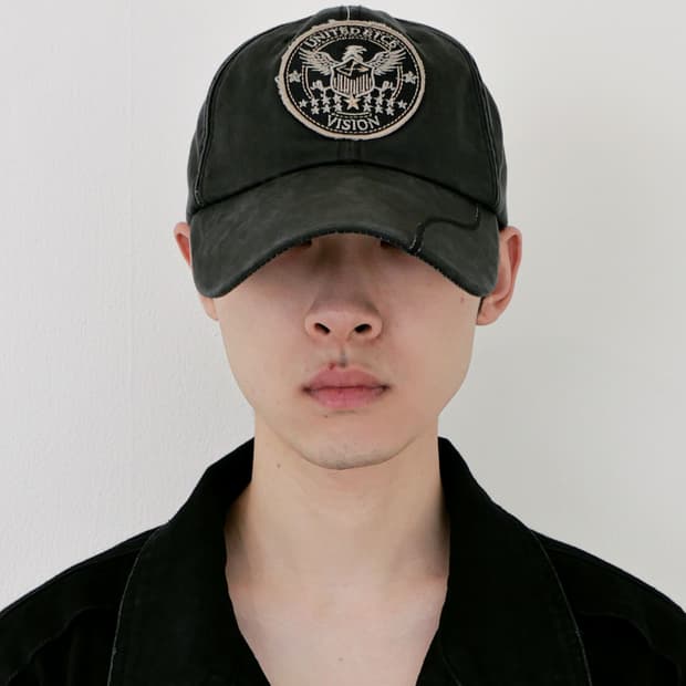 UNITED PATCH BALL CAP (CHARCOAL) 볼캡 L