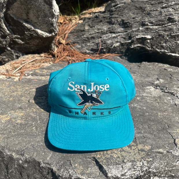 vintage nhl san jose sharks cap