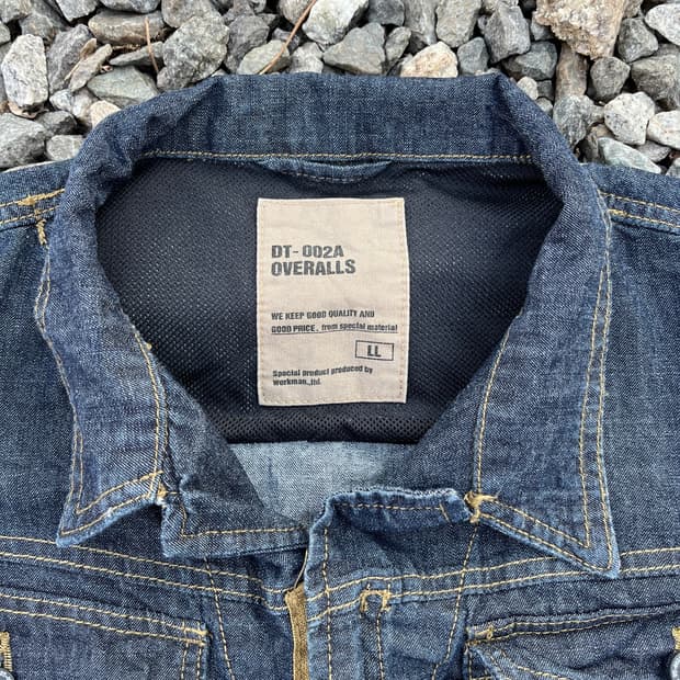 DT-002A 빈티지 데님 점프수트(실측확인)