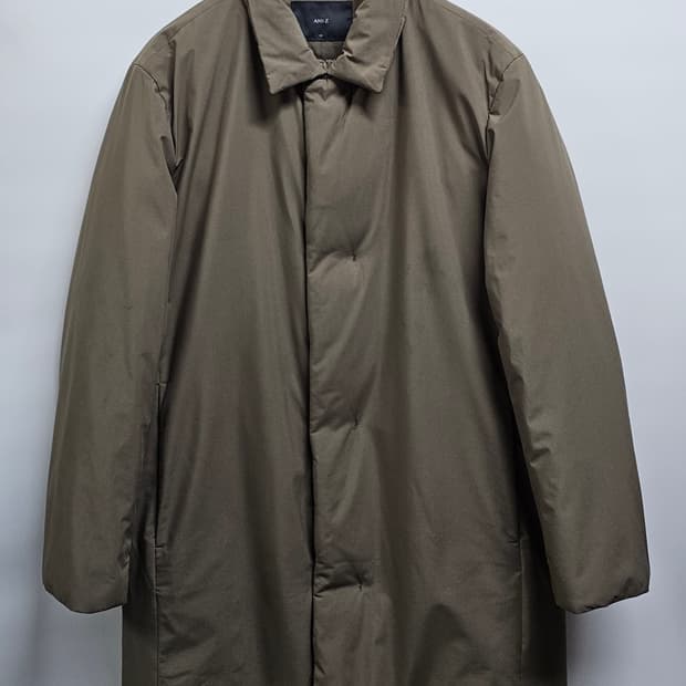 앤드지 구스다운 패딩코트 100