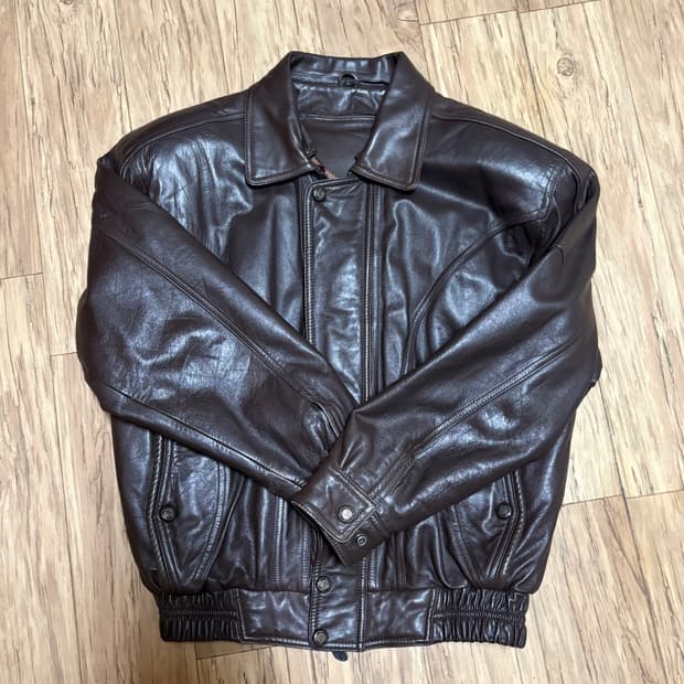 빈티지가죽자켓