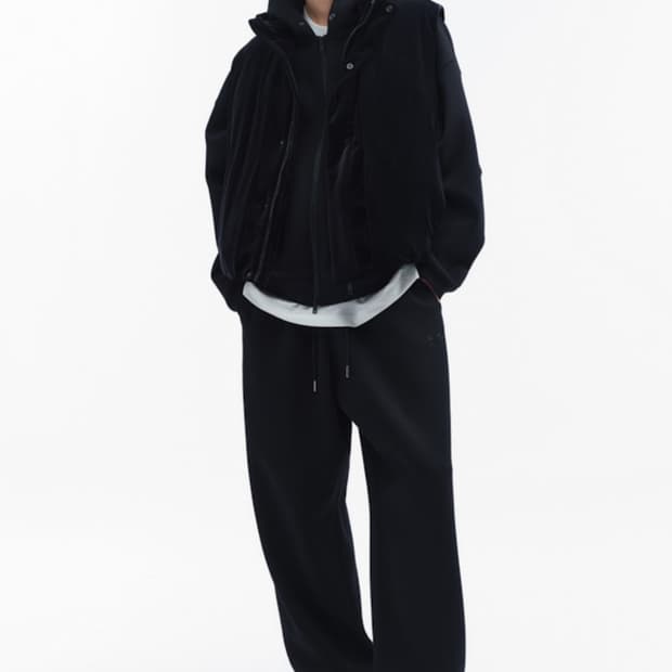 이로 맨 iro men 벨벳 다운 베스트 XL