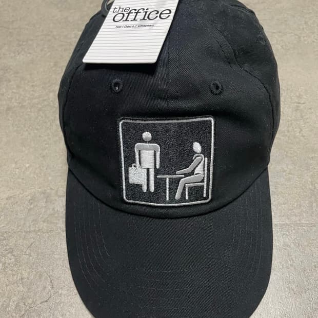 (새상품) The office 볼캡 모자 더 오피스 비치스케이트