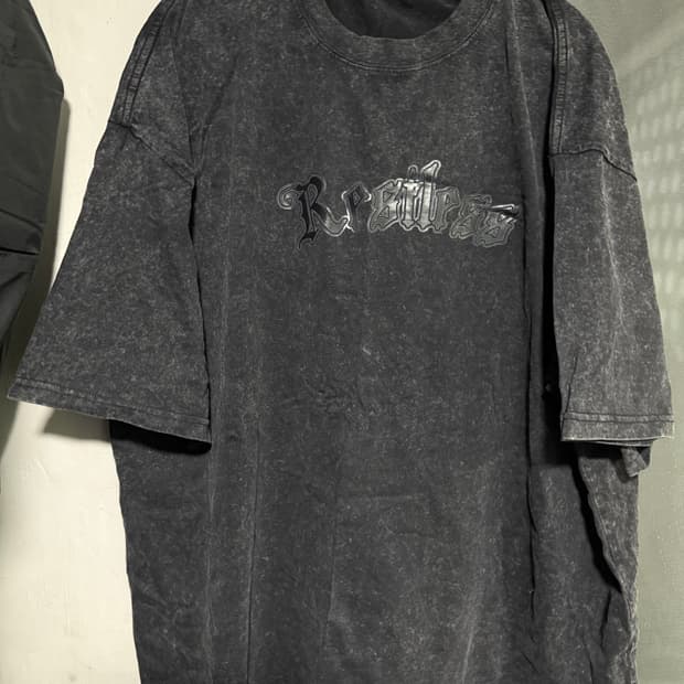 타이다이 프린팅 면 반팔티 4xl