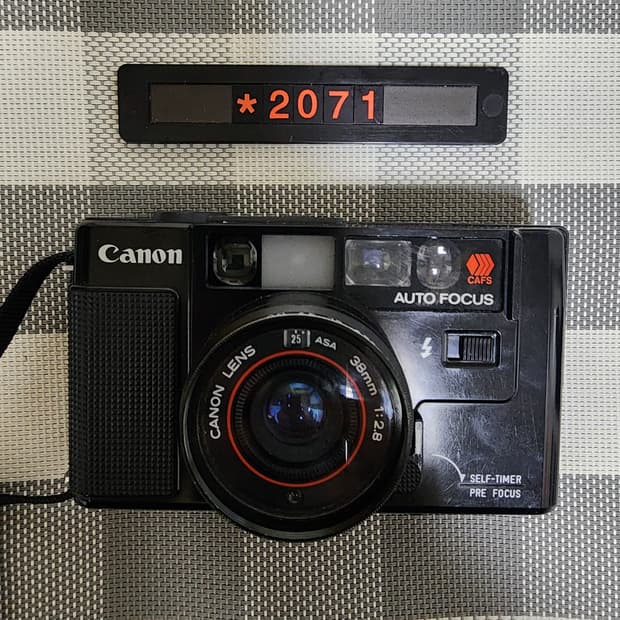 캐논 AF 35M 필름카메라
