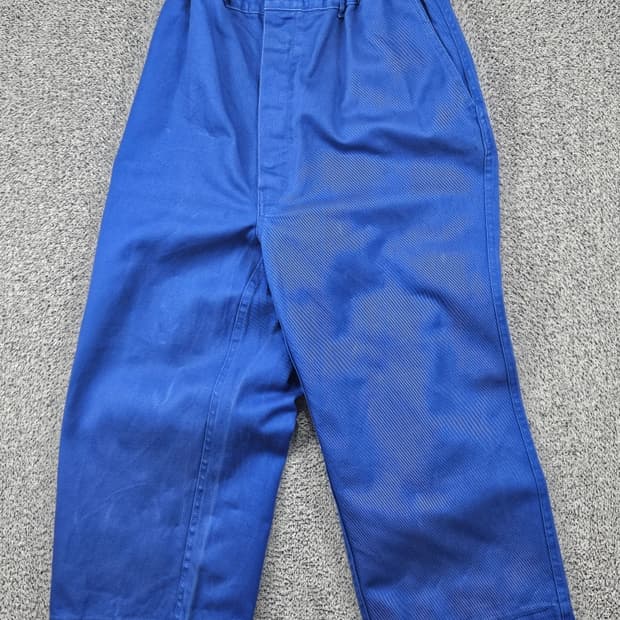 빈티지 프렌치 워크 팬츠 밴딩커스텀 ( 36" 추정 ) / 11752