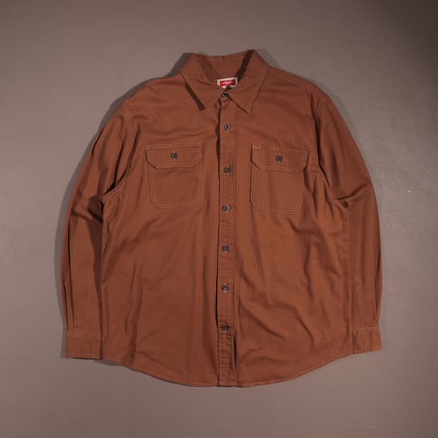 랭글러 코튼 워크셔츠