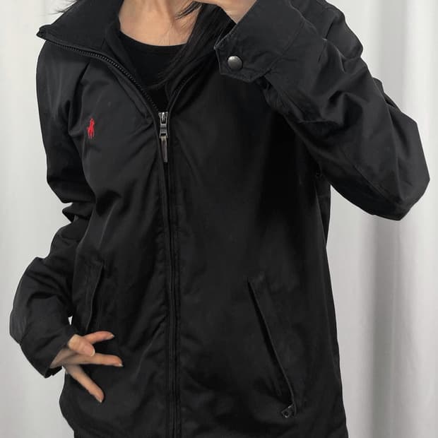 폴로 블랙 페리 자켓