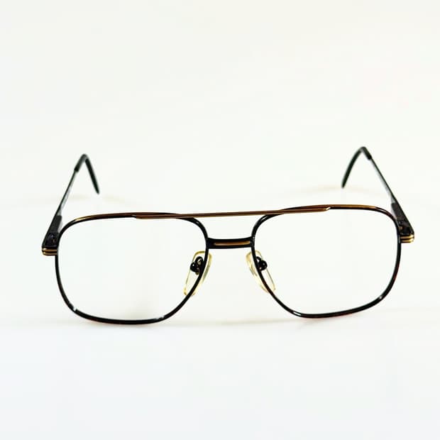 90s Priority Eyewear 엔틱 스퀘어 보잉 빈티지 안경