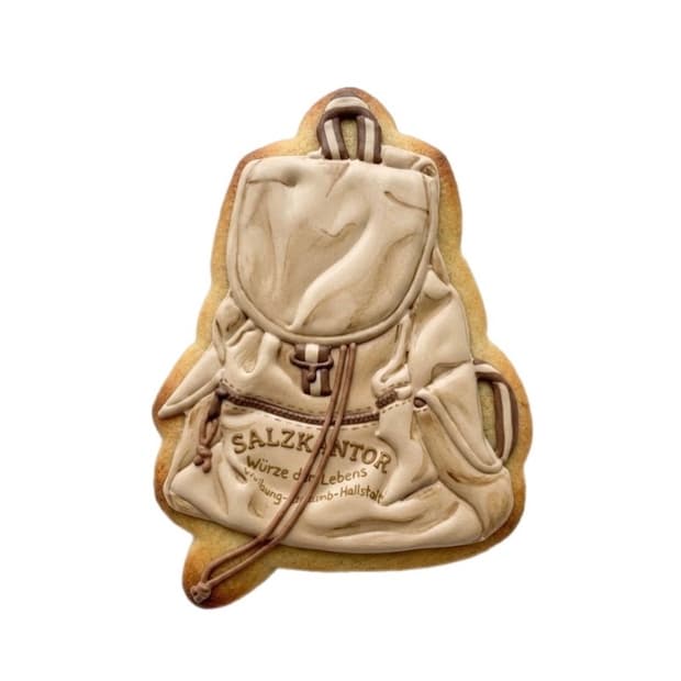 Vintage Beige Canvas Backpack