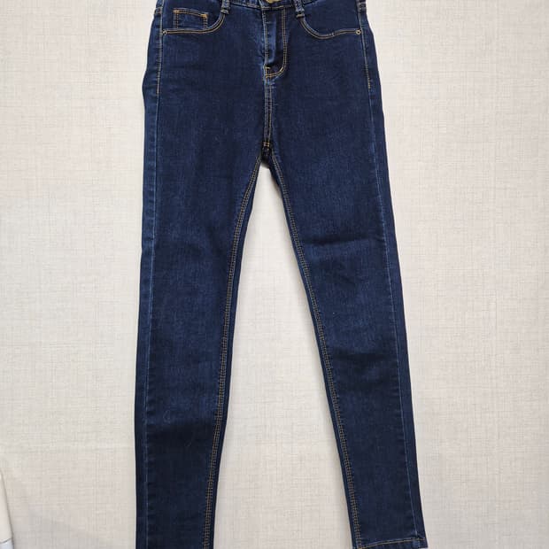 데님 진청 청바지