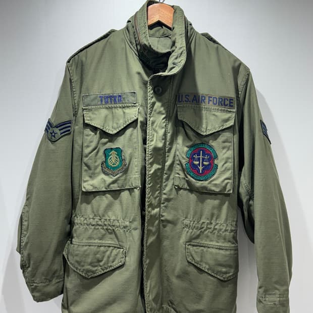 70s USAF 미공군 M65 필드 자켓 (S-R)