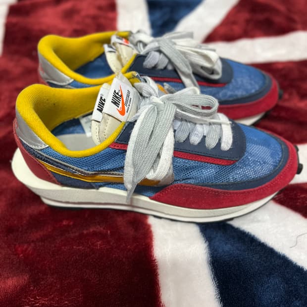 나이키 사카이 LD와플 블루멀티 255