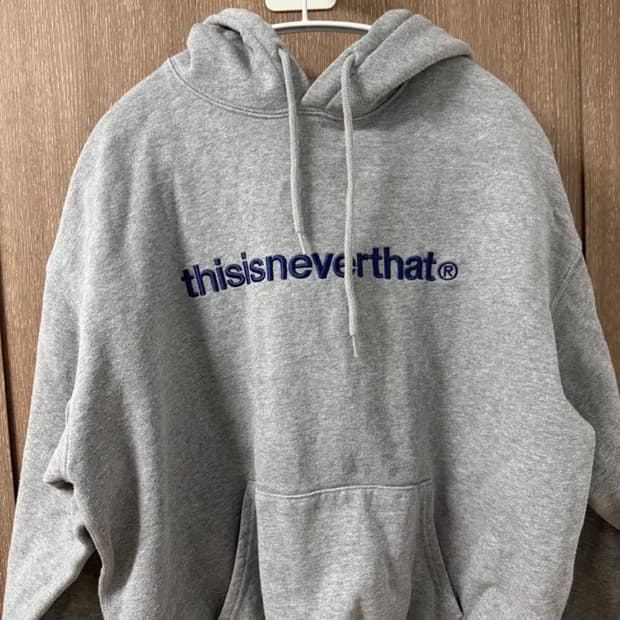 디스이즈네버댓 헤더그레이 후드티