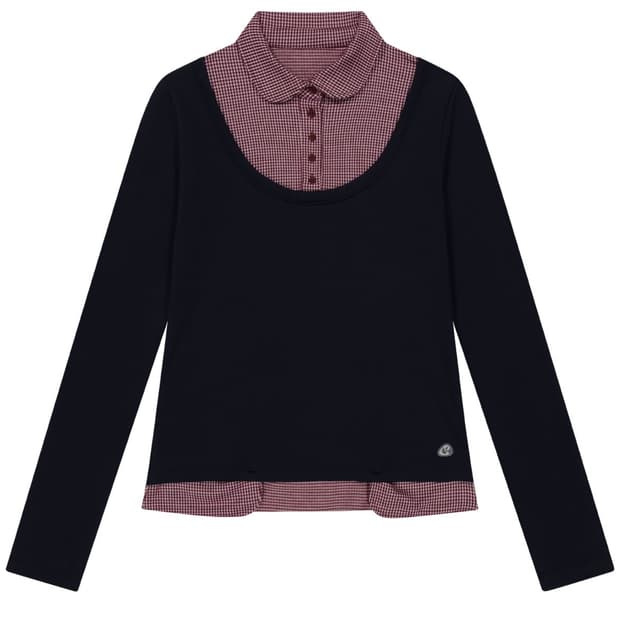 코이세이오 REVERSIBLE COLLAR 리버시블 롱 슬리브