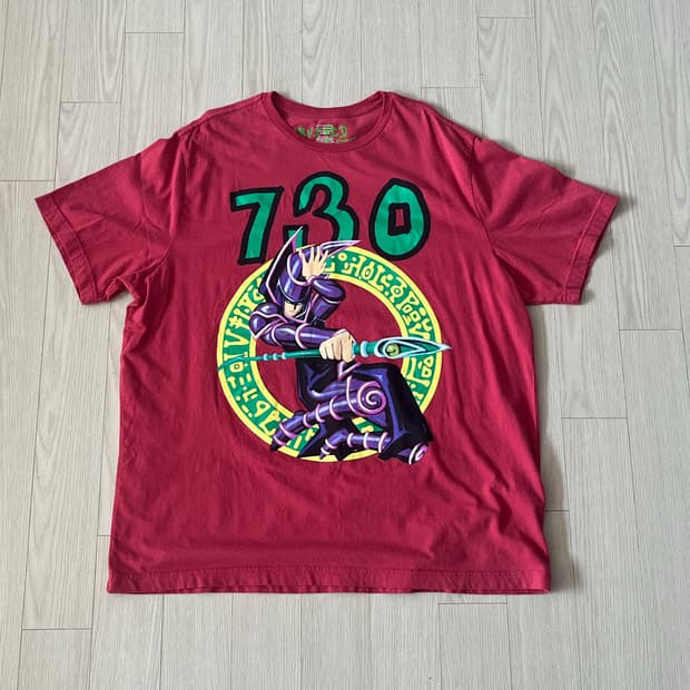 [XL] Asspizza 유희왕 블랙 매지션 티셔츠