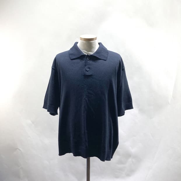 에잇세컨즈 2022 남성니트반팔티 네이비 XL