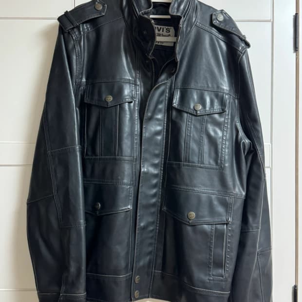 [리바이스/레더] vintage levis car coat jakcet