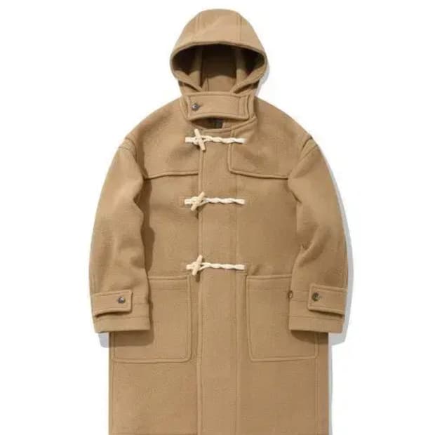 커버낫 울 더플 코트 베이지 M사이즈