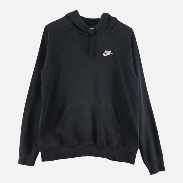 나이키 블랙 남자 후드티 M N8975
