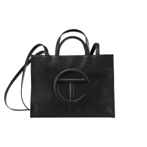 [정품 새상품] 텔파 미디움 쇼핑백 블랙