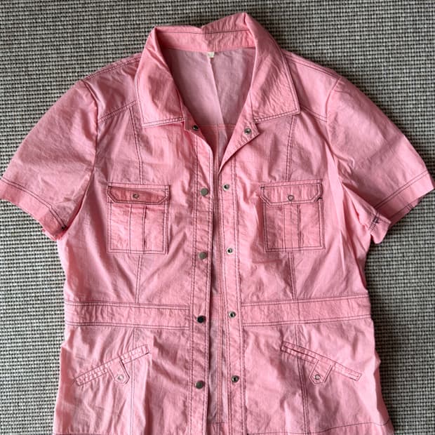 PINK NYLON SHIRTS 